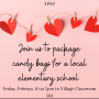 Valentines Candy Bags packaging party