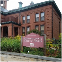 Des Moines County Historical Society logo