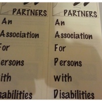 PARTNERS: An Association For Persons With Disabilities logo