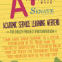 Open opportunities at UT Senate of College Councils - Service-Learning Weekend