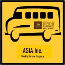 ASIA INC. Weekly Service Program logo