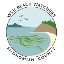 WSU Extension Snohomish County Beach Watchers logo