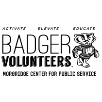 Badger Volunteers Elevate logo