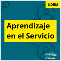Aprendizaje en el Servicio UDEM logo