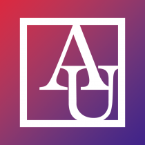 American University logo