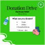 Hurricane Donation Drive