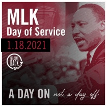 MLK Day Of Service logo