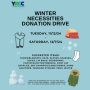 Cold Weather Necessities Donation Drive!