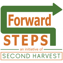 Forward STEPS- Initiative of Second Harvest Food Bank logo