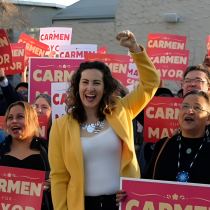 Carmen For Mayor of Austin logo
