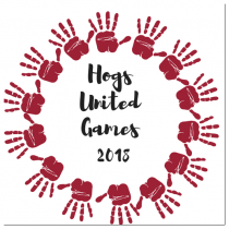 Hogs United Games (H.U.G.) logo