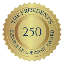 (INDIVIDUAL) President's Service Leadership Award - Gold