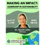 Union Sustainability Insight Forum with Dr. Sarah Lewis