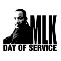 MLK Jr. Day of Service logo