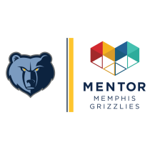 MENTOR Memphis Grizzlies logo