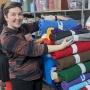 Rolling Fabric Donations (Wednesdays)