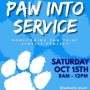 Homecoming Paw Paint Project