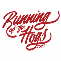 Running of the Hogs logo