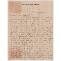 ONLINE or Onsite: White Spring Ranch Museum/Archive Library logo