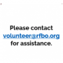 RFBO Volunteer