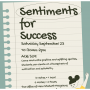 Sentiments For Success