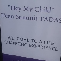 Hey My Child Teen Summit TADAS logo