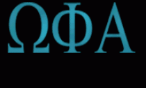 Omega Phi Alpha - UT logo