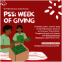 PSS Week Of Giving