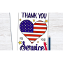 Thank You For Your Service Card-Making Event