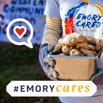 Emory Cares logo